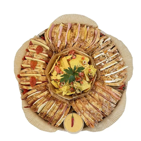 Mini Croque & Nacho Cheese Partyplank