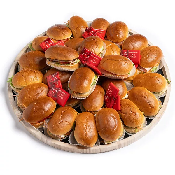 Mini sandwiches van de Chef