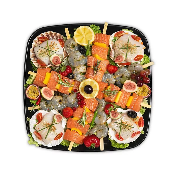 Vis barbecue Schotel