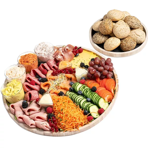 Broodjesbuffet met mini ovenkoeken