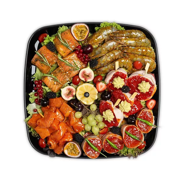 Deluxe barbecue schotel